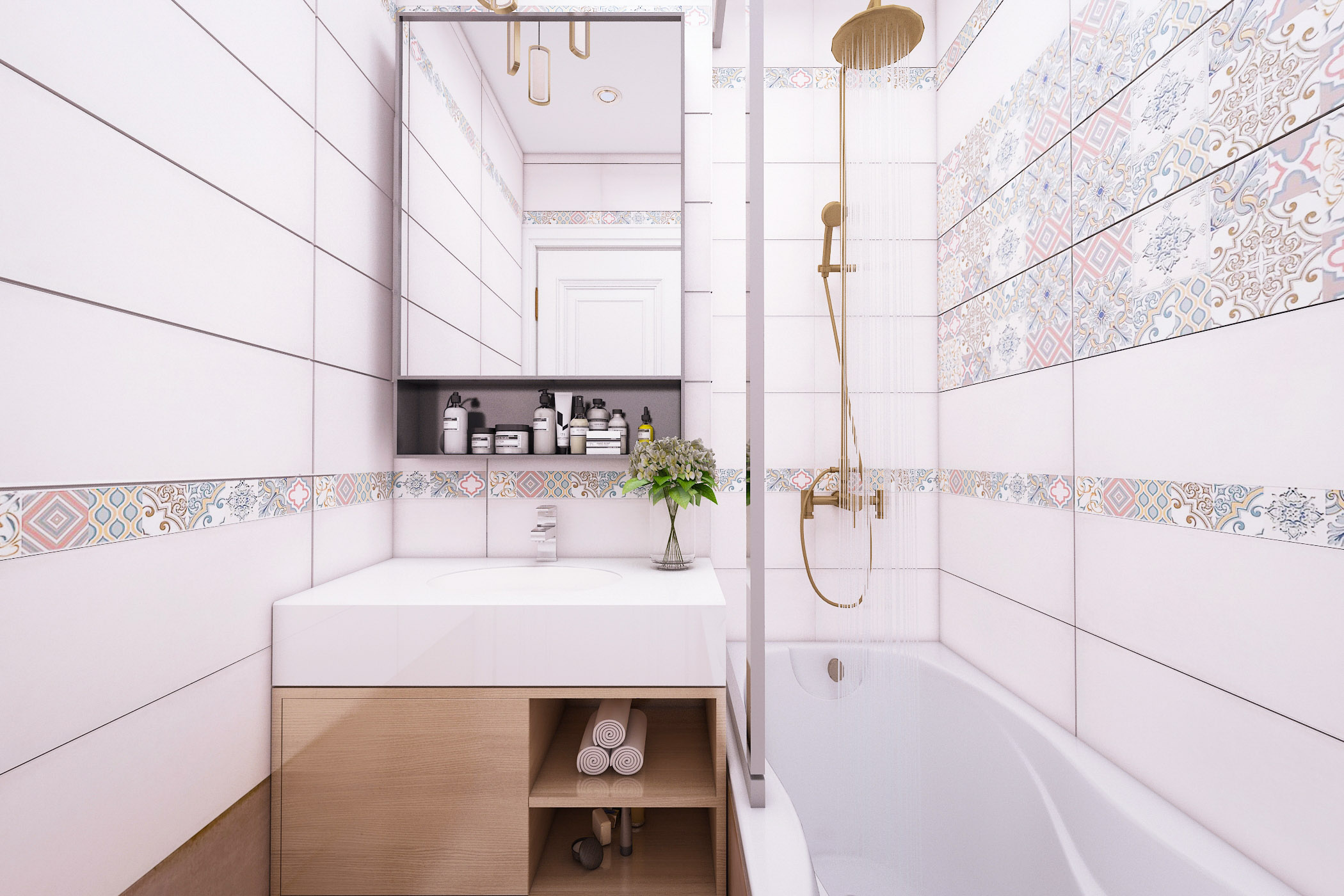Дизайн и интерьер ванной комнаты: создание идеального пространства [82 фото]