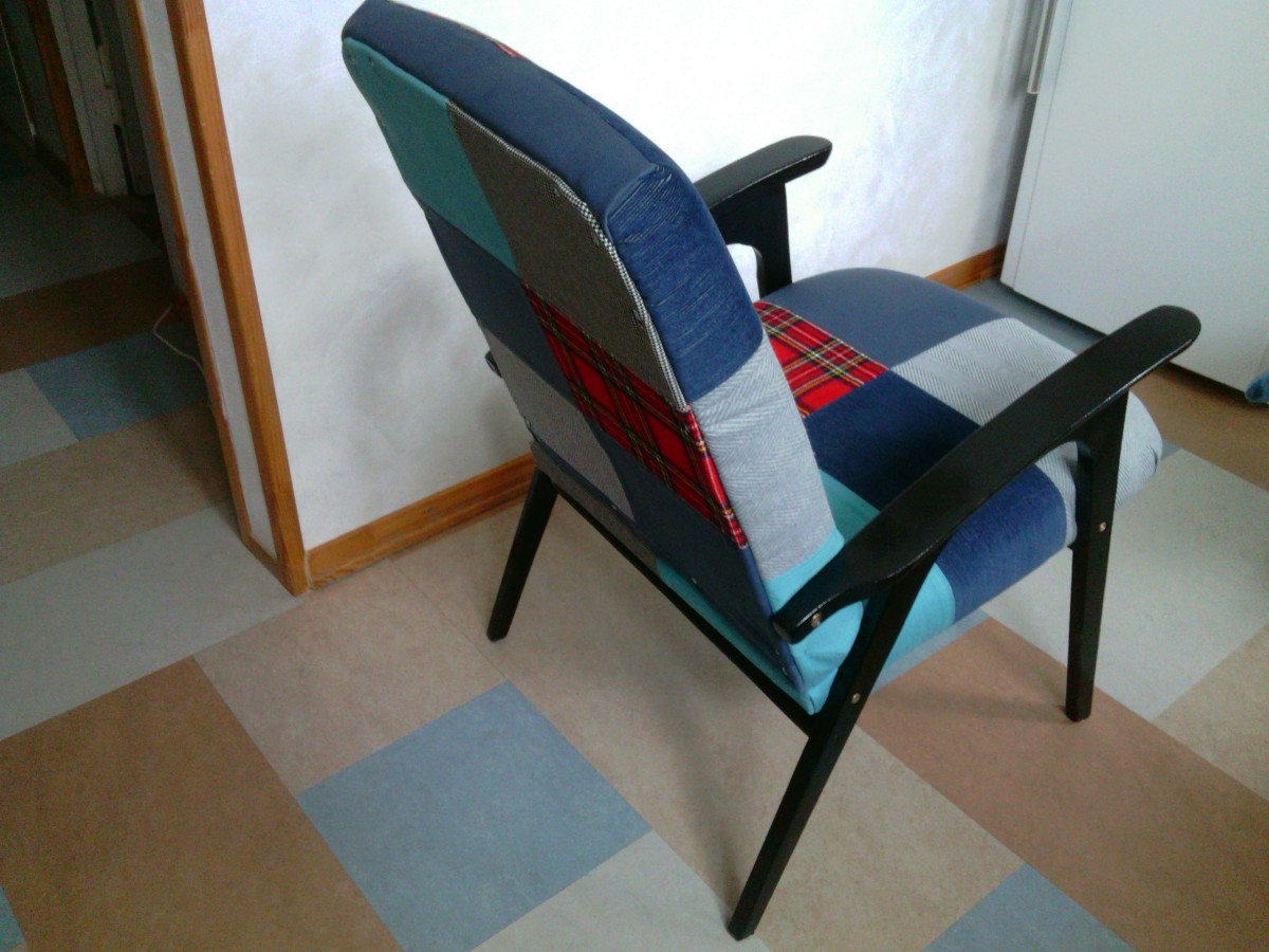 Кресло нова. Креслу новую жизнь.