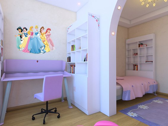 Мебель в детскую для девочки 6 лет