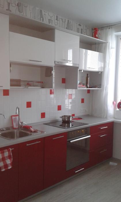 Красная кухня фото 9 удачных сочетаний в интерьере