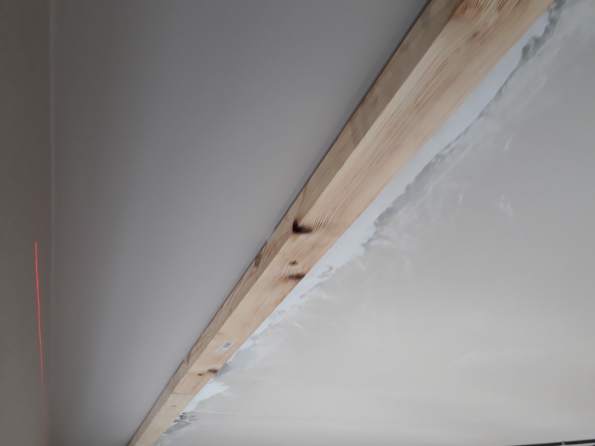Карнизы на брусок скрытые под натяжной потолок