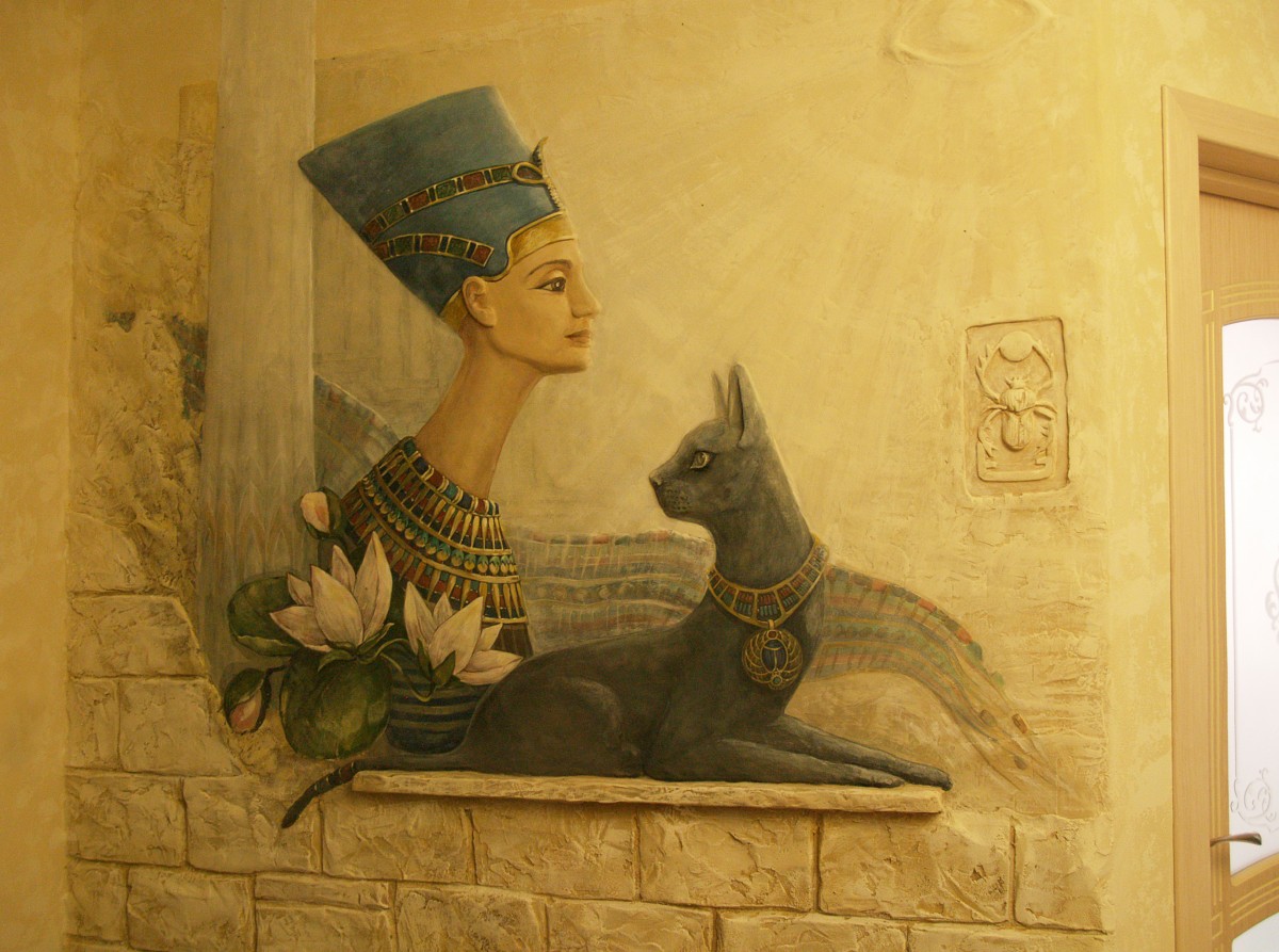 Барельеф в египетском стиле