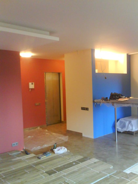 Ремонт на Чертановской. Капитальный ремонт, соединение двух квартир ...