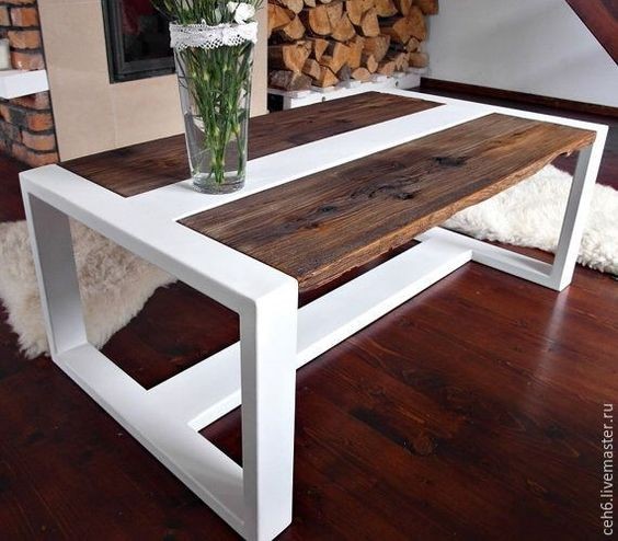 Как сделать оригинальный деревянный столик своими руками