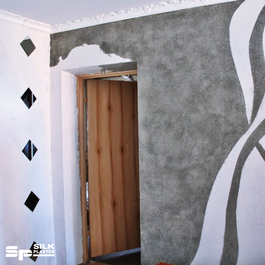 Жидкие обои вздулись как исправить