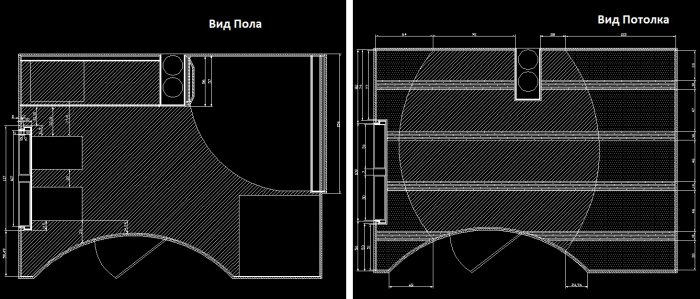 Как залить стены в автокаде