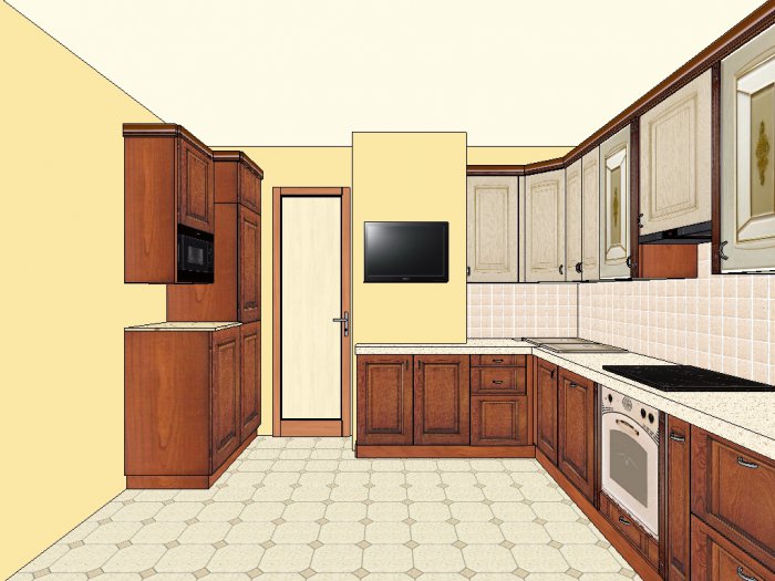 Дизайн кухни 9 кв. метров: правила оформления и красивые фото
