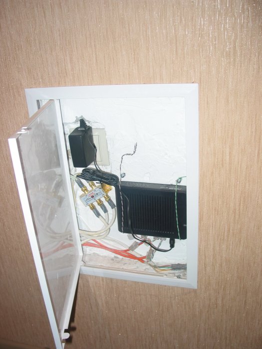 Прокладка интернет кабеля в частном доме