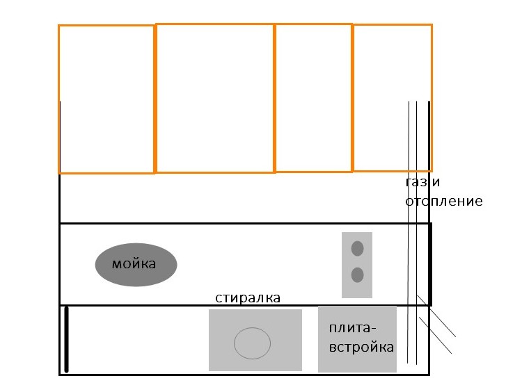 Как убрать газовую плиту на кухне