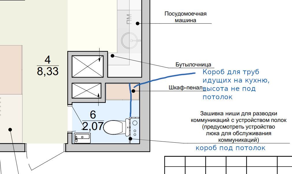 Как высчитать площадь ванной комнаты под плитку