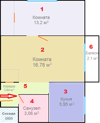 Преображение советской хрущевки 43 м² без капитального ремонта — INMYROOM