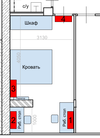 Правильно установить кондиционер в спальне