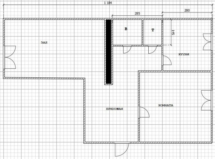 Где нарисовать планировку квартиры