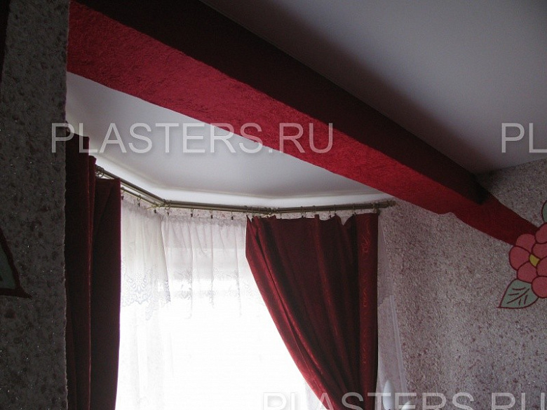 фото:«Ветка сакуры» - ремонт своими руками с жидкими обоями SILK PLASTER