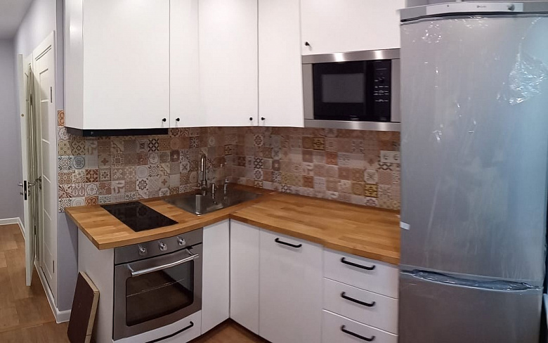 Дизайн интерьера кухни в хрущевке: 50 фотоидей ремонта, планировка, полезные советы | steklorez69.ru