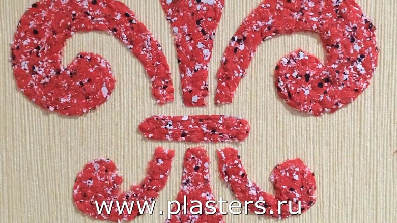 фото:Геральдический этюд - с жидкими обоями SILK PLASTER