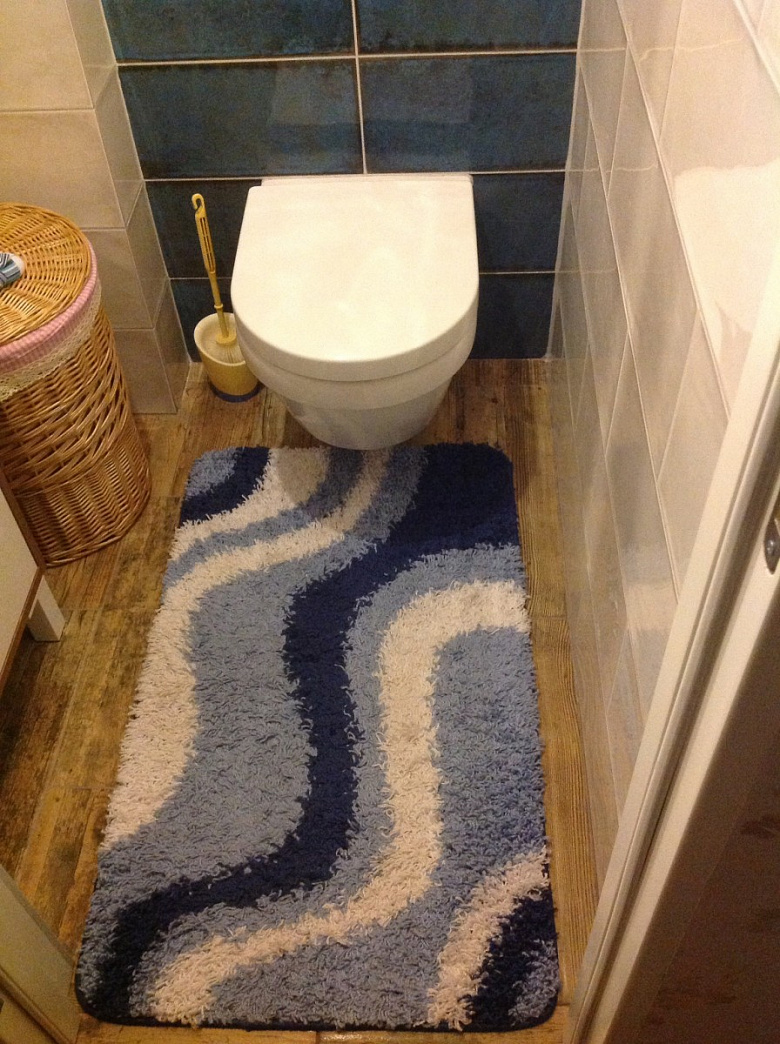 фото:Самое маленькое помещение в квартире (wc)
