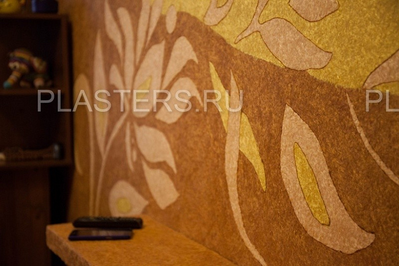 фото:Солнечная комната - ремонт своими руками с жидкими обоями SILK PLASTER