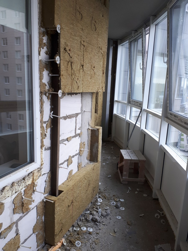 фото:Лоджия в камне