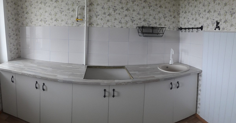 фото:Ремонт кухни 7 м² ЗА 40 тыс.р. в стиле прованс своими руками