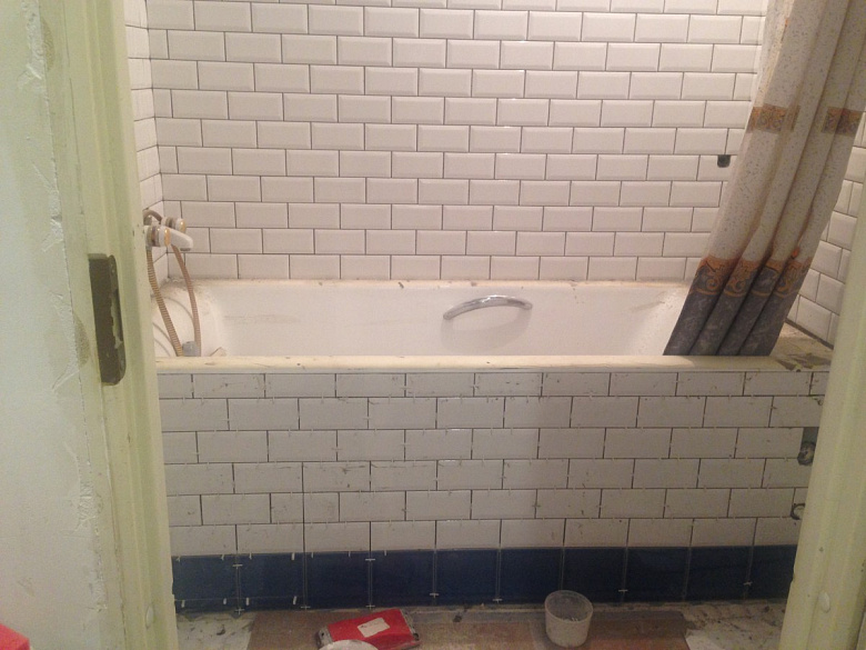 фото:Маленькая ванная в ретро стиле (часть 2)