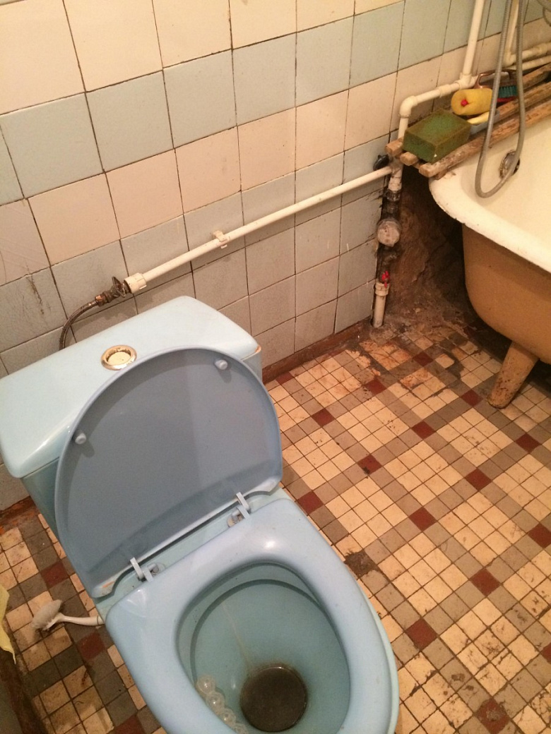 Фото ремонт в ванной в сталинке