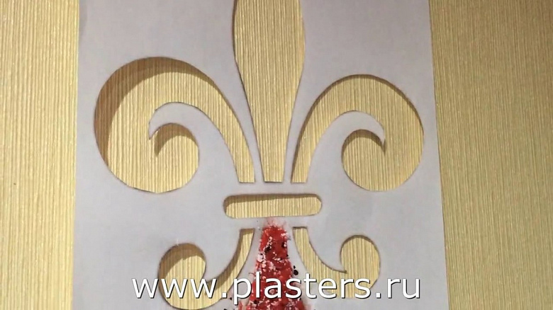 фото:Геральдический этюд - с жидкими обоями SILK PLASTER