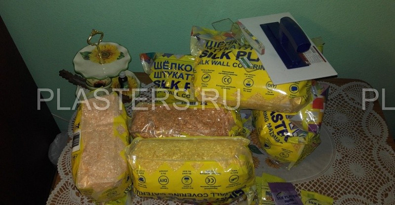 фото:Солнечная комната - ремонт своими руками с жидкими обоями SILK PLASTER