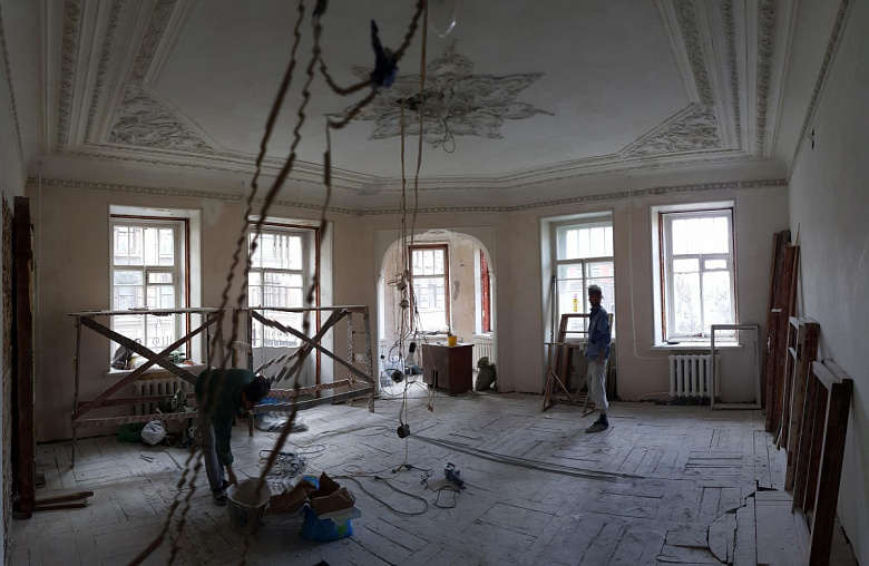 фото:Воссоздание старой петербургской квартиры