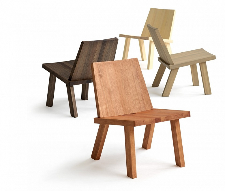 фото:Деревянный стул без прикрас
