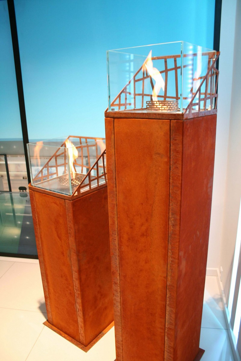 фото:Уличные биокамины от Decoflame, Дания