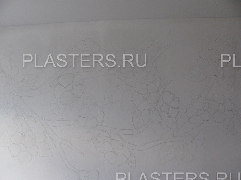 Ветка сакуры - цветы из гофрированной бумаги своими руками - centerforstrategy.ru