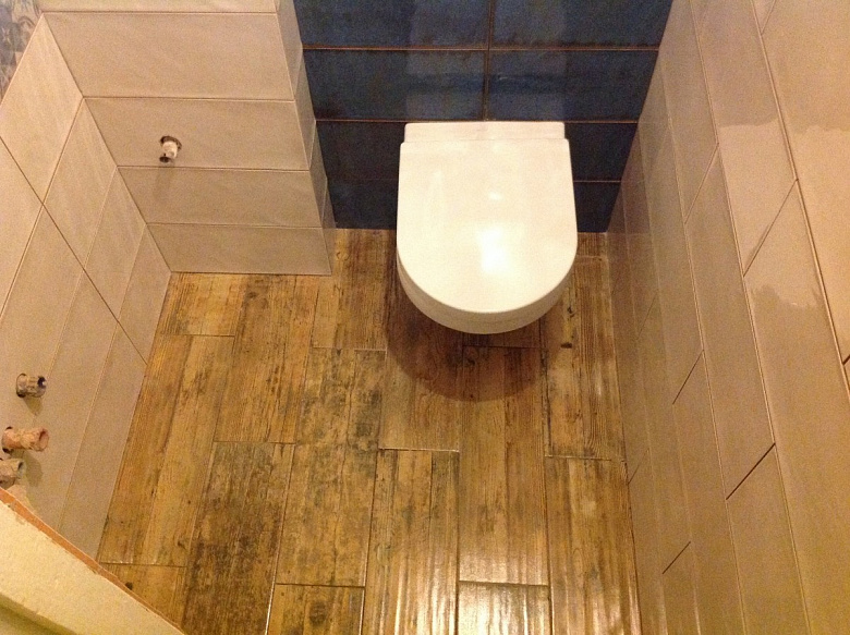 фото:Самое маленькое помещение в квартире (wc)