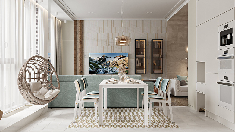 Объединив кухню и гостиную, мы получили вдвое больше пространства и света, место, где приятно проводить время семьей и большими компаниями фото:Объединив кухню и гостиную, мы получили вдвое больше пространства и света, место, где приятно проводить время семьей и большими компаниями