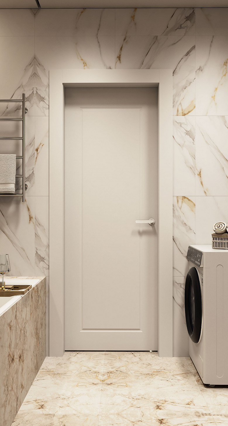 фото:Квартира получилась светлой и просторной, не смотря на большое количество мест хранения. 