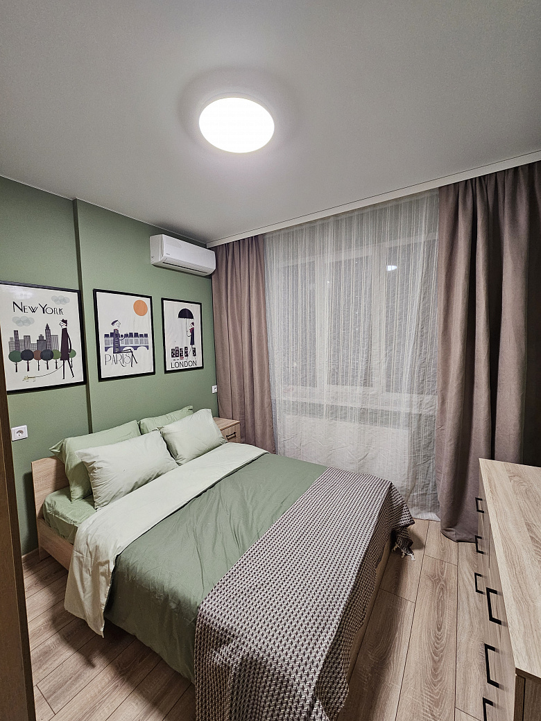 фото:Цвет стен в реальности ближе к оливковому