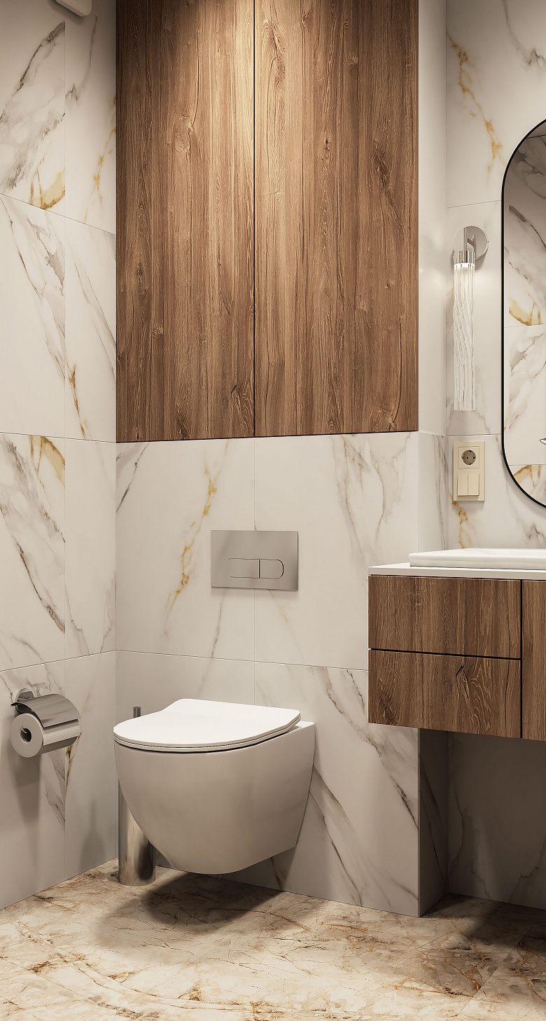 фото:Квартира получилась светлой и просторной, не смотря на большое количество мест хранения. 