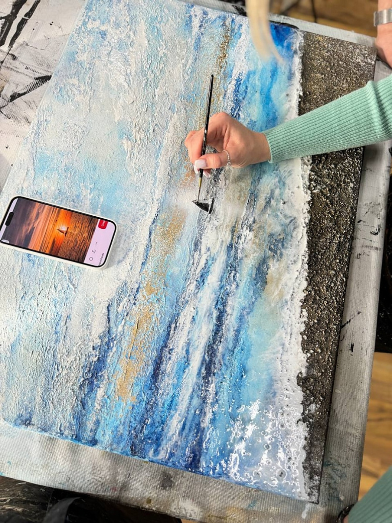 Картина своими руками в СПб фото:Картина своими руками в СПб