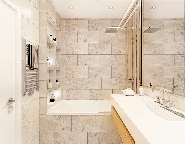 Дизайн ванной комнаты 16 кв м