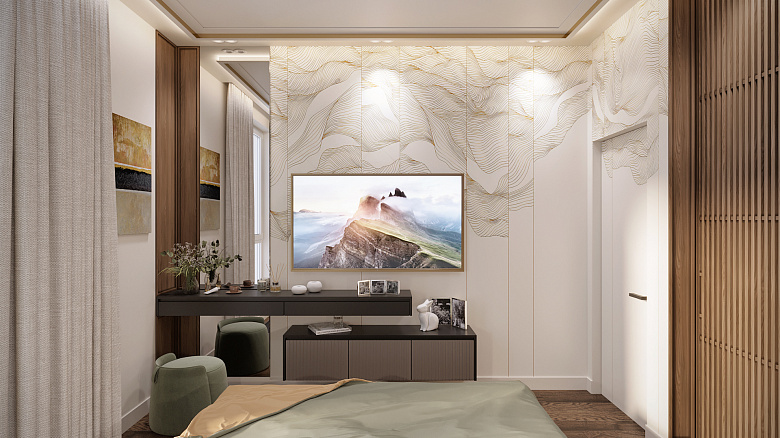 Сегодня существует большой выбор интерьерных обоев и панно с различным дизайном, но именно это панно давно вдохновляло меня. Замысловатый рисунок изящно украшает пространство и визуально вытягивает его фото:Сегодня существует большой выбор интерьерных обоев и панно с различным дизайном, но именно это панно давно вдохновляло меня. Замысловатый рисунок изящно украшает пространство и визуально вытягивает его