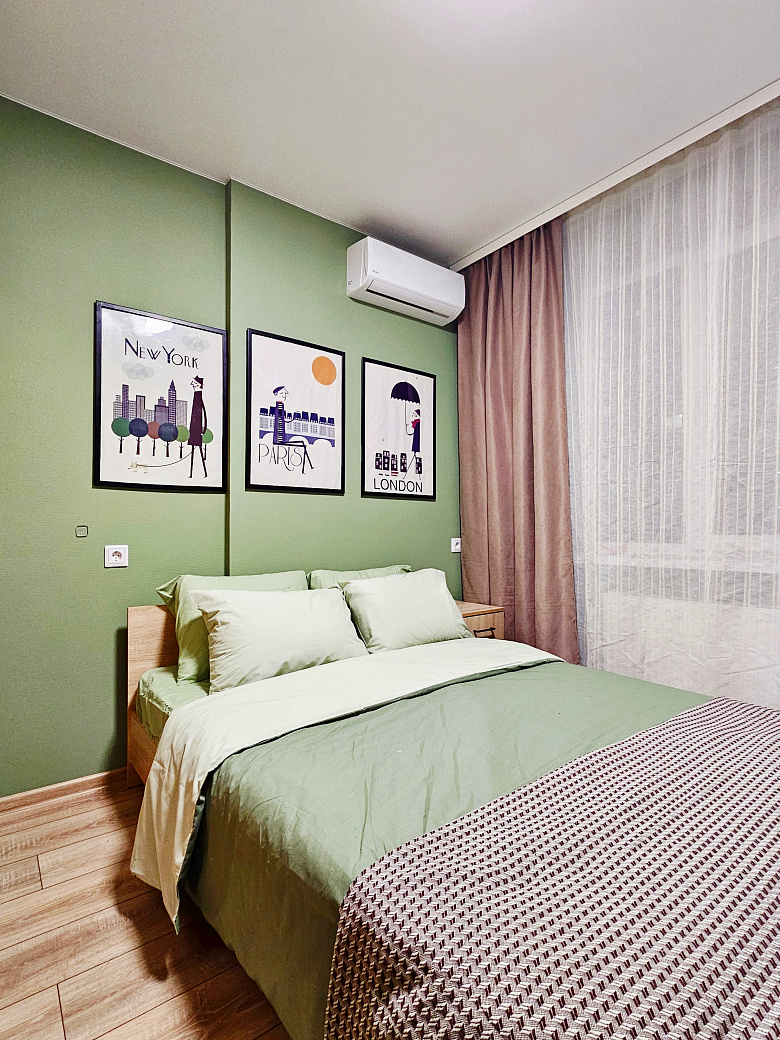 фото:Цвет стен в реальности ближе к оливковому