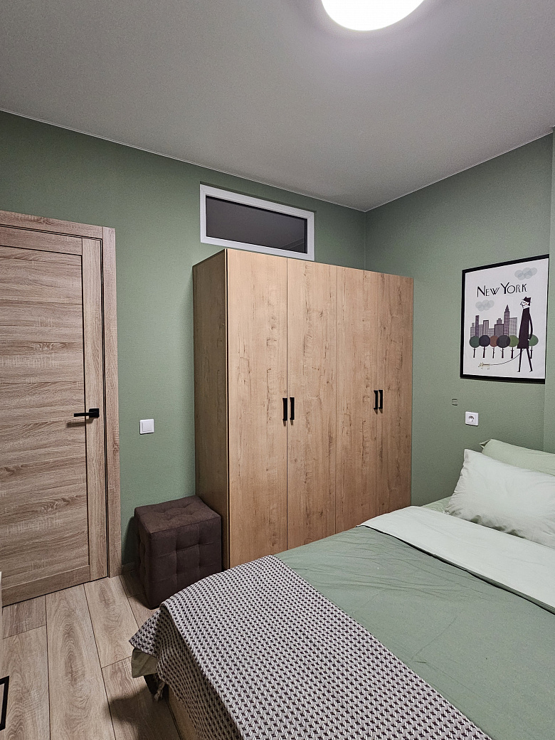 фото:Цвет стен в реальности ближе к оливковому