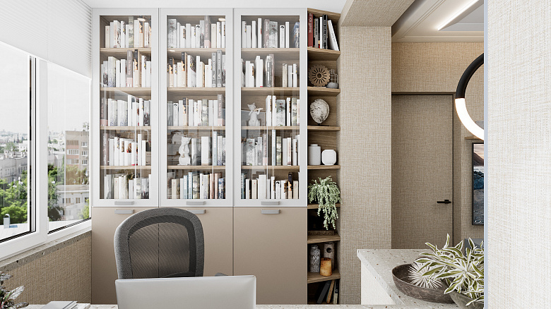 фото:Как приятно звучит это слово - библиотека ). В каждой квартире есть или вскоре появятся любимые книги, которые хочется перечитывать и смотреть иллюстрации. Для их хранения желательно иметь книжный шкаф не глубже 40см со стеклянными дверцами, чтоб легко отыскать ту или иную книгу. Эта благородная эстетика корешков книг никогда не навредит интерьеру, а наоборот, придаст ему свой уникальный почерк