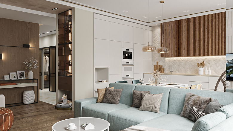 Я люблю сложное пространство, которое хочется рассматривать и с первого взгляда не считываешь всего замысла. При этом очень важно, чтобы пространство было в гармонии с хозяевами квартиры фото:Я люблю сложное пространство, которое хочется рассматривать и с первого взгляда не считываешь всего замысла. При этом очень важно, чтобы пространство было в гармонии с хозяевами квартиры