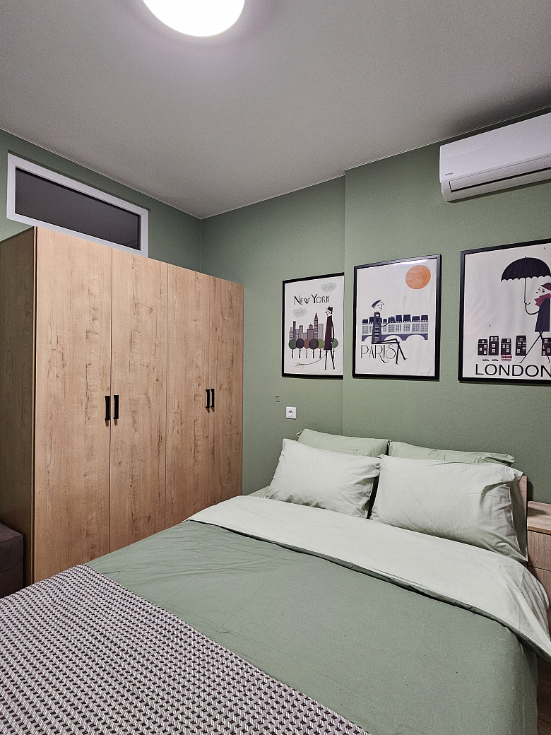 фото:Цвет стен в реальности ближе к оливковому