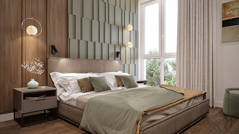 Приятный оттенок зеленого в сочетании со спокойным оттенком дерева прекрасно дополняет интерьер и встречает вошедшего своим замысловатым объемом, который выигрышно подсвечен дневным светом из окна фото:Приятный оттенок зеленого в сочетании со спокойным оттенком дерева прекрасно дополняет интерьер и встречает вошедшего своим замысловатым объемом, который выигрышно подсвечен дневным светом из окна