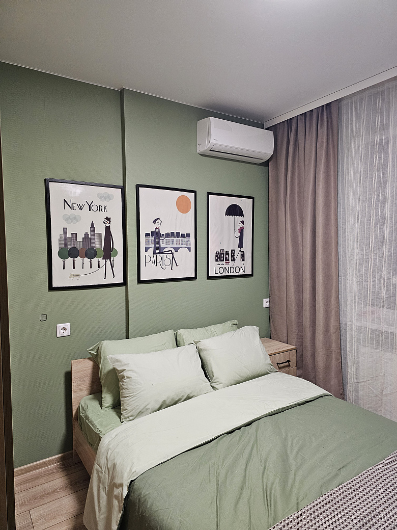 фото:Цвет стен в реальности ближе к оливковому