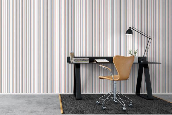 Фантазии на тему полосатых обоев: 10 примеров фото:Фантазии на тему полосатых обоев: 10 примеров