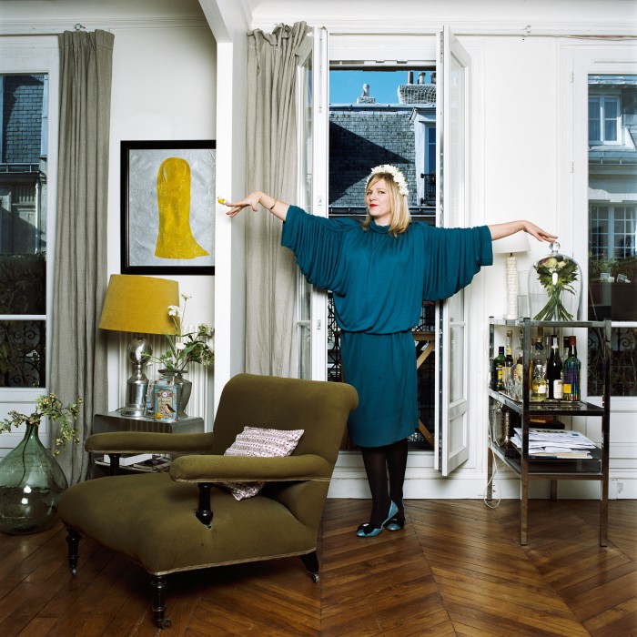 фото:Современный французский интерьер, или Портреты парижанок