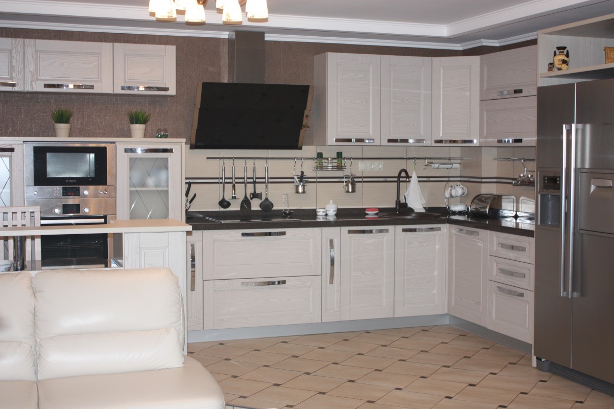 Кухня "Тоскана Лино". Кухня Тоскана Лино установлена в городе Тольятти ...